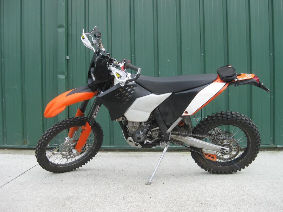 2008 KTM XCF 450 STREET LEGAL WITH A CLEAN T