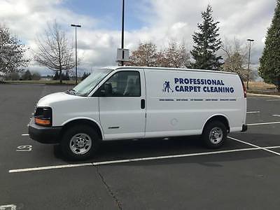 2005 Chevrolet Express 3500 PROFESSIONAL CARPET CLEANING VAN BUSINESS + FULLY EQUIPPED + '05 CHEVY 3500 VAN