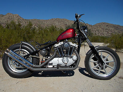Harley-Davidson : Sportster 1984 harley davidson sportster ironhead xlx 1000 hardtail bobber