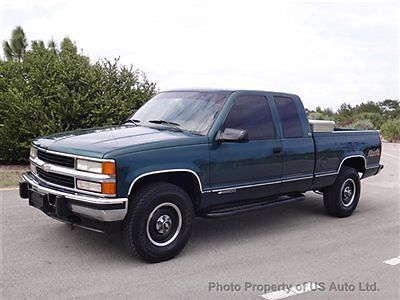 Chevrolet : C/K Pickup 2500 Silverado 4X4 Turbo Diesel 1995 chevrolet silverado c k 2500 4 x 4 rare 6.5 l turbo diesel v 8 ext cab fl truck