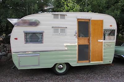 1961 Shasta Airflyte Vintage Travel Trailer Professionally Restored 1961 Shasta Airflyte Vintage Travel Trailer Professionally Restored