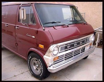 Ford : E-Series Van SUPERVAN 1973 superb ford econoline e 200 supervan rebuilt motor air cond sound