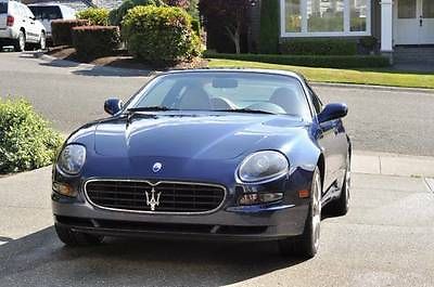 Maserati : Coupe Cambiocorsa 2005 maserati blue coupe beige interior 27 k miles fantastic condition