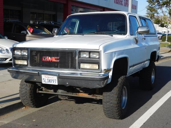 1986 GMC JIMMY 2DR 4WD
