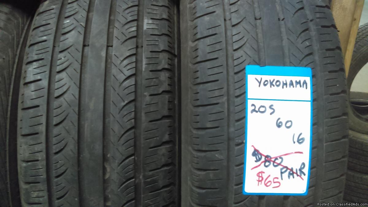 205 60 16 used tires