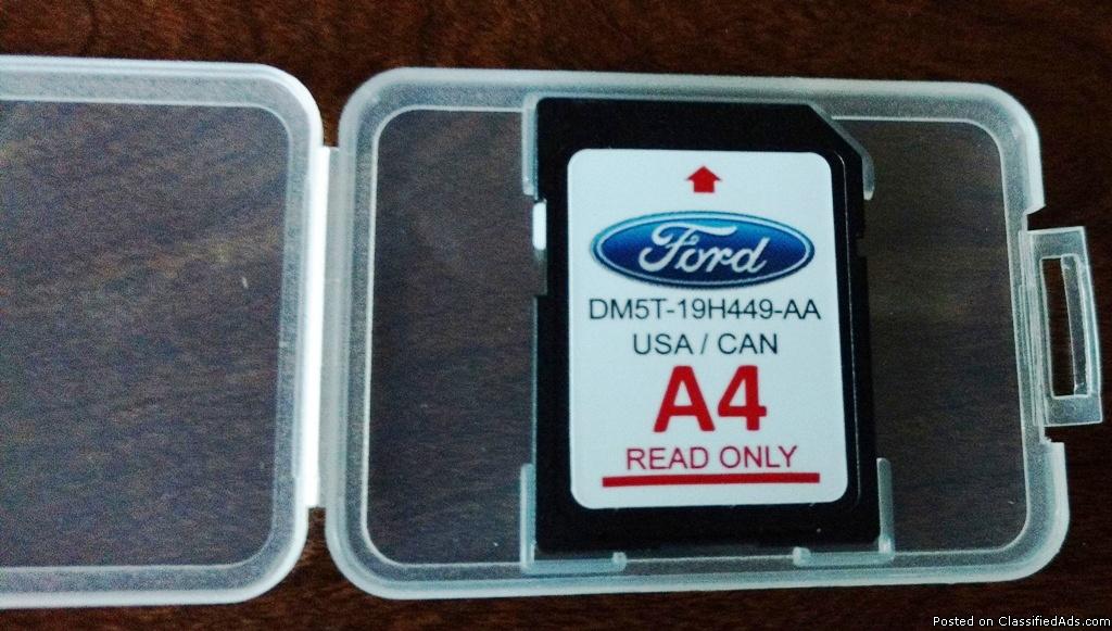 Genuine Ford/Lincoln Navigation System SD Card U.S Version A4 Update