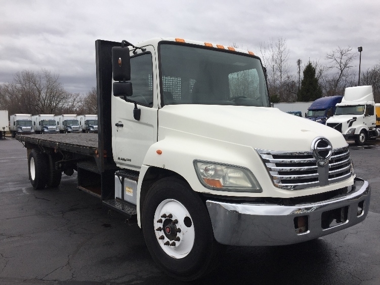 2010 Hino 338  Flatbed Truck