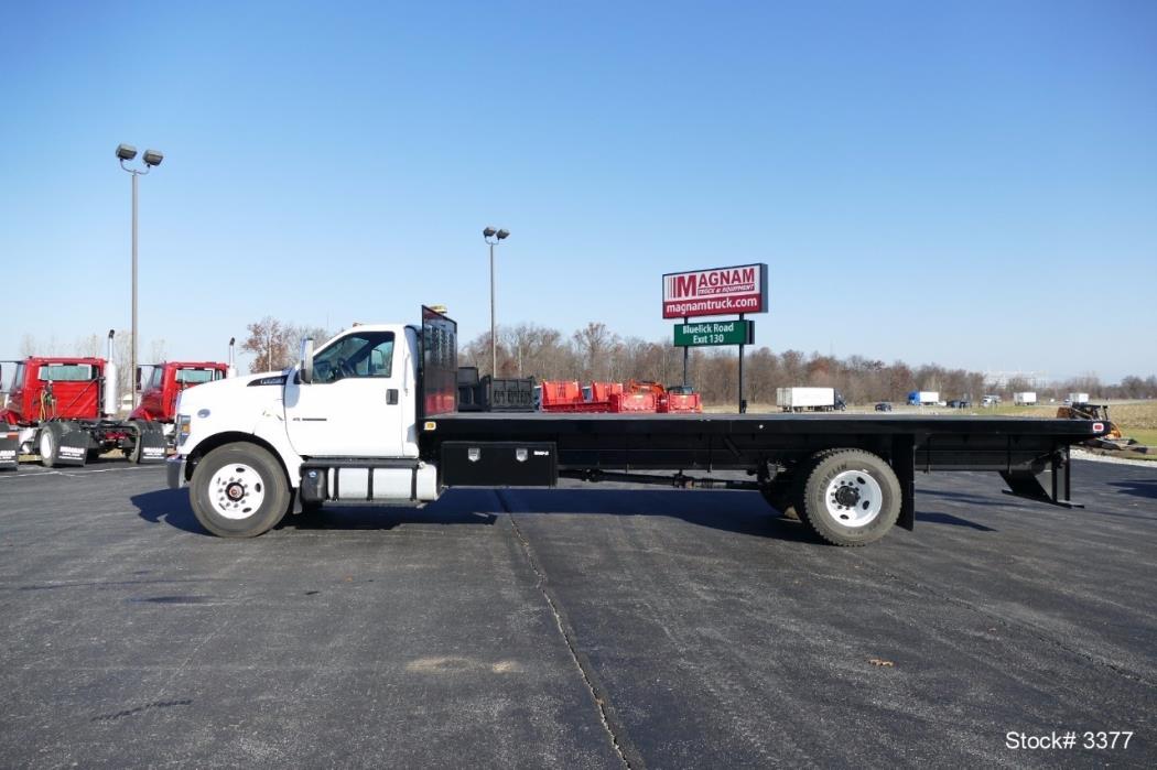 2016 Ford F750  Flatbed Truck