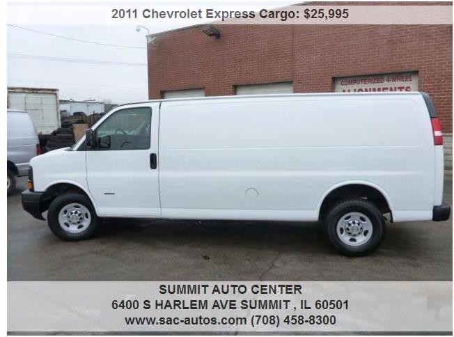 2011 Chevrolet Express 3500  Cargo Van