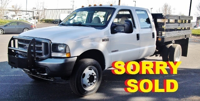 2004 Ford F550  Flatbed Truck