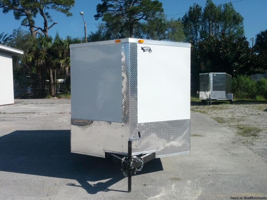 7x14 Enclosed Trailers