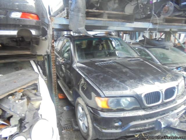 Parting out - 2001 BMW X5 - Black - Parts - 17034