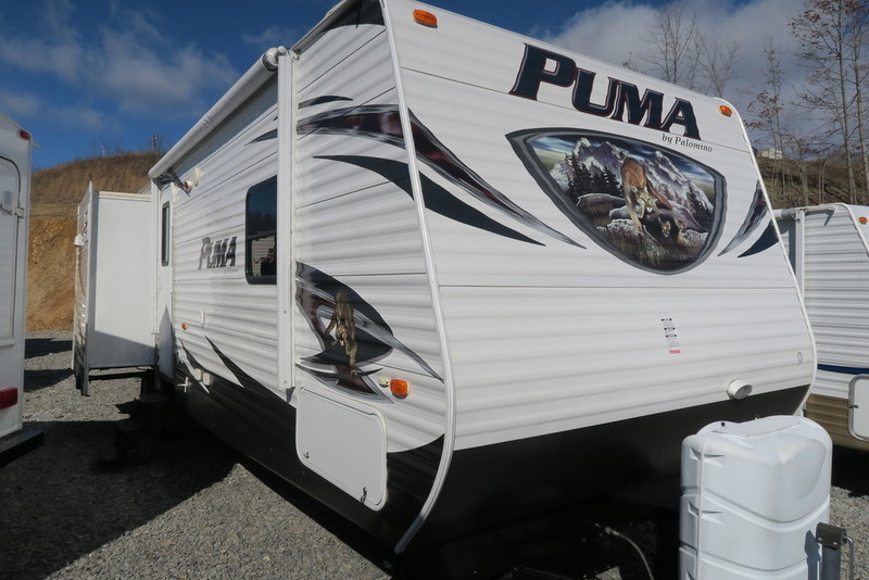 new 2014 palomino puma 32dbks travel trailers