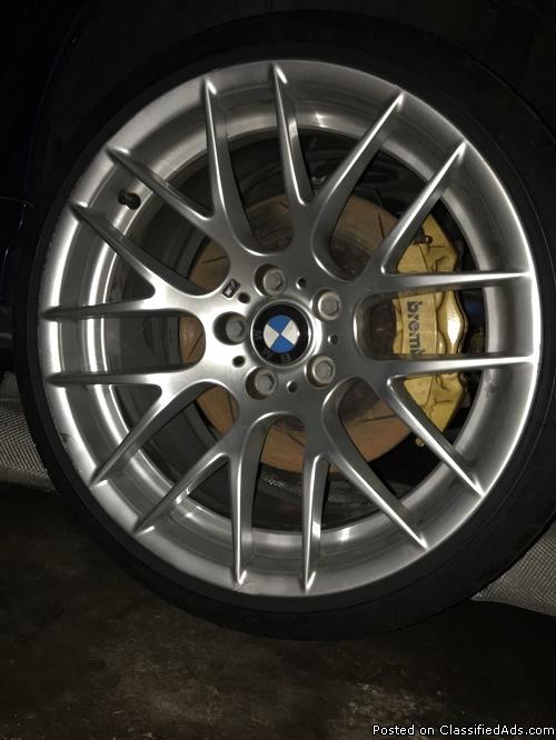 BMW 19 INCH RIMS WITH TIRES
