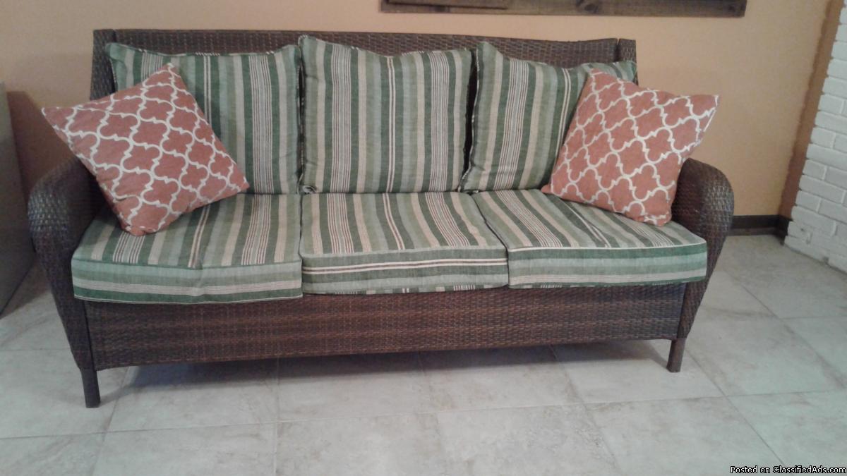 Large Wicker Seating