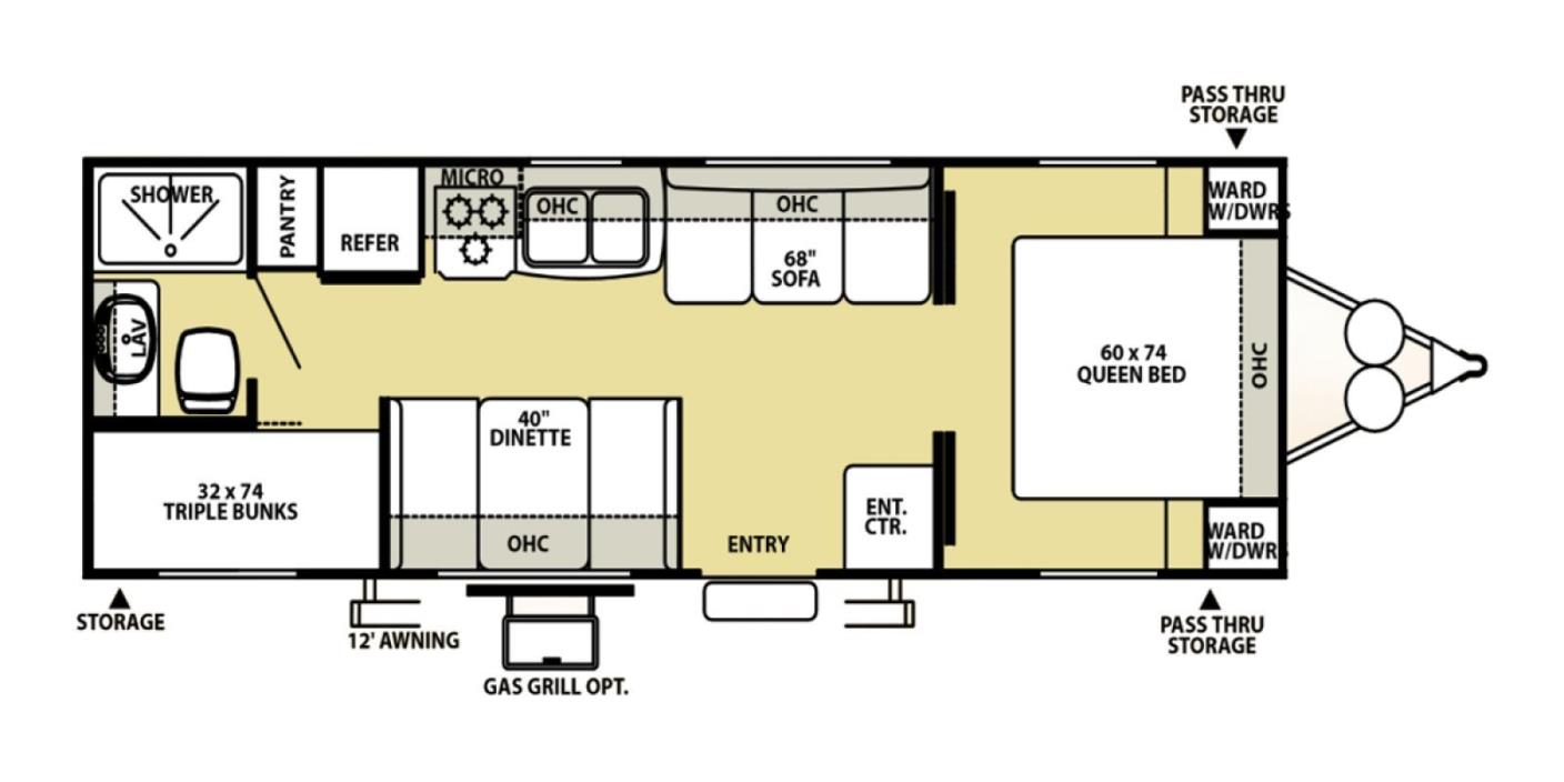 2007 Wildwood Travel Trailer Floor Plans Floor Roma