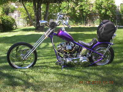 Custom Built Motorcycles : Chopper Harley Custom Choppee