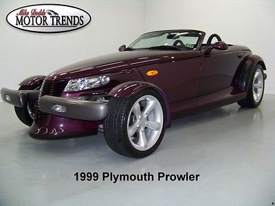 Plymouth : Prowler ROADSTER LEATHER 1999 plymouth chrysler prowler convertible chrome tips cd changer only 4 k