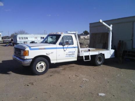 1991 f 350 flat bed low miles