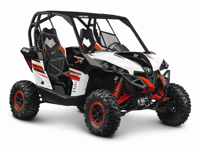2014 Can-Am Maverick X rs 1000R White, Black & Can-Am Red