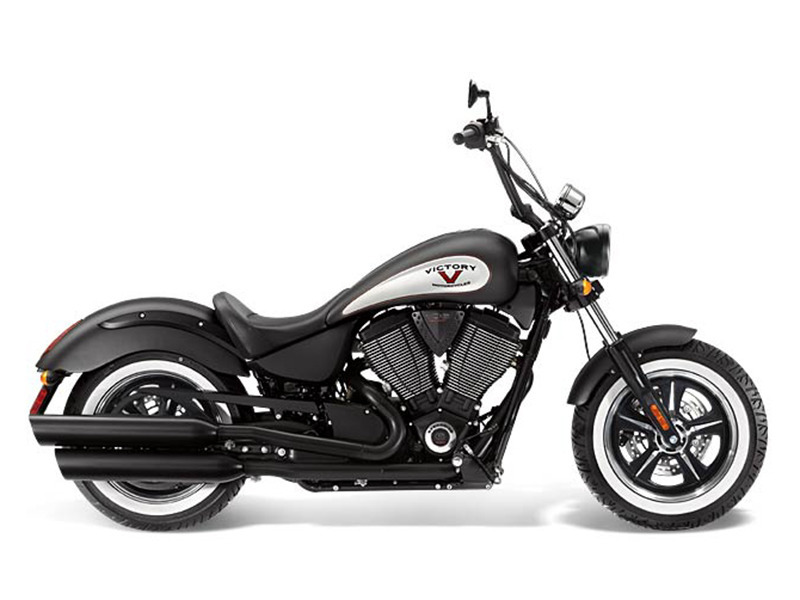 2014 Victory Motorcycles High-Ball Suede Black with Graphics
