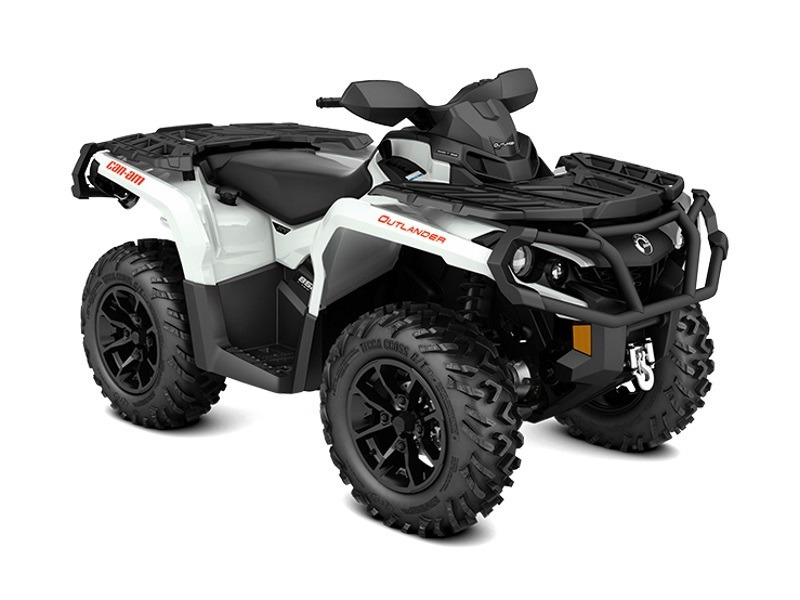 2017 Can-Am Outlander XT 650 Pearl White and Black
