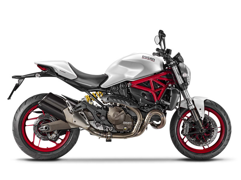 2015 Ducati Monster 821 Star White Silk