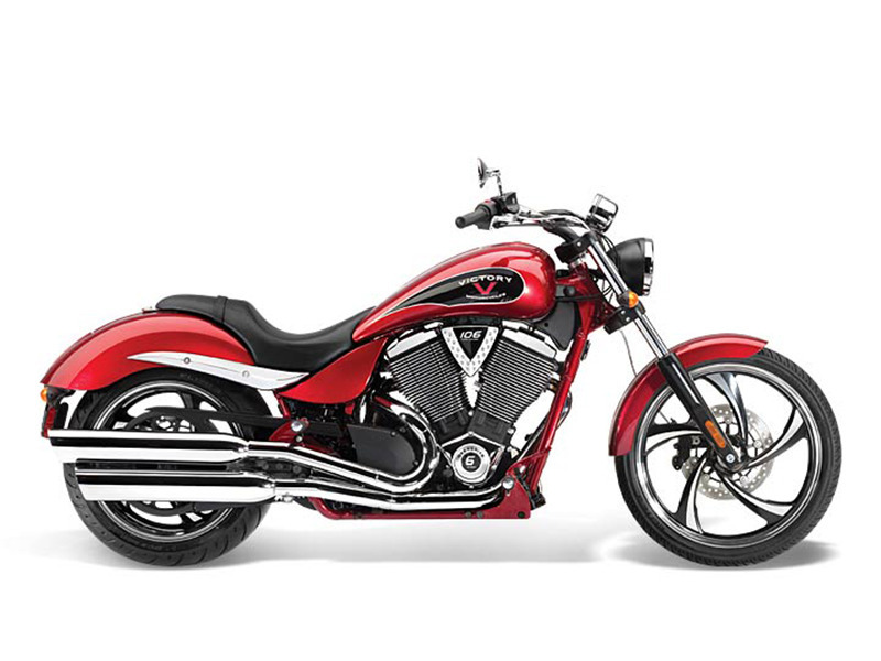 2014 Victory Motorcycles Jackpot Sunset Red & Gloss Black