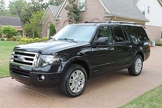 Ford : Expedition Limited EL 4X4 One Owner Navigation Invision Entertainment System Original MSRP $58505
