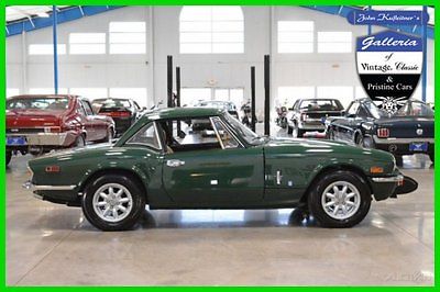 Triumph : Other 75 triumph spitfire 1500 4 cyl 1.5 l manual covertible hard and soft top used