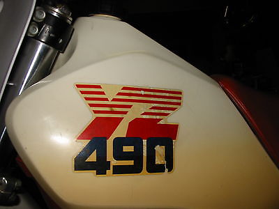 Yamaha : YZ 1986 yz 490 yz 490 vmx ohlins maico elsinore rm kx yz cr xr vintage motocross evo