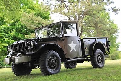 Dodge : Power Wagon M37 T245 1952 dodge m 37 military truck restored t 245 wc 51 wc 52 wc 54 air force army