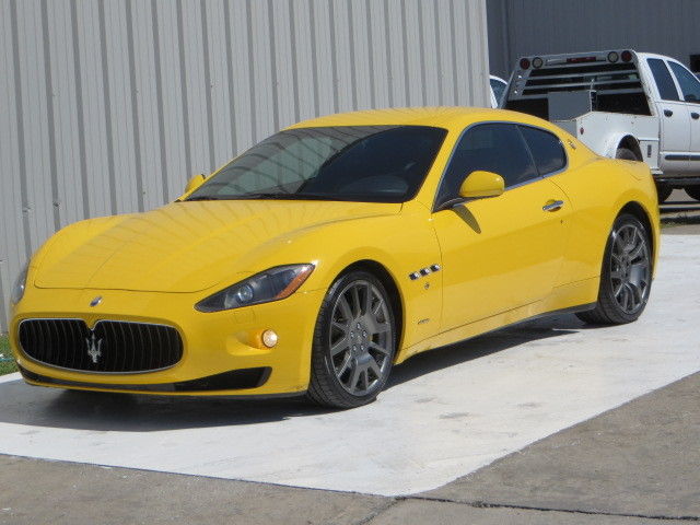 Maserati : Gran Turismo 1-OWNER 09 gran turismo 4.2 1 owner yellow new tires oil serviced paddle shift bose tx