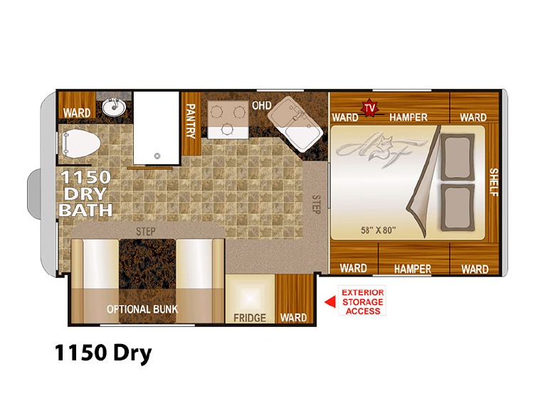 Northwood Arctic Fox 1150 Dry RVs for sale