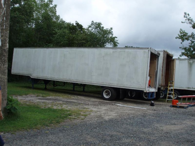 2 40 ft trailers 1 45 foot trailer Great Storage Space Double Axle dry