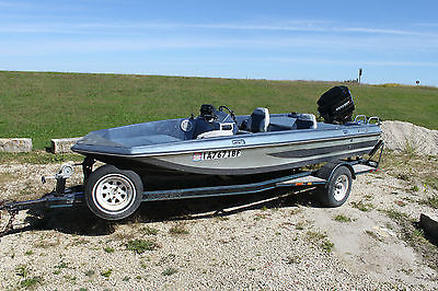 16 ft Procraft Bass boat with 90 hp Mercury outboard.  Ready to fish
