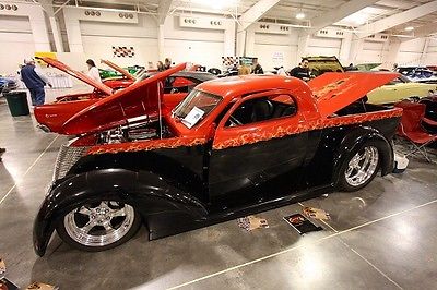Ford : Other Pickups OZE STREETROD RAT ROD HOT ROD PRO STREET 1937 ford oze pickup streetrod show winner over the top big block beautiful