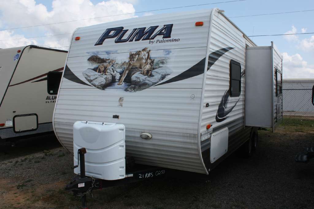 2012 puma travel trailer