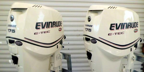 2009 Evinrude 175HP 25 INCH SHAFT .. DIRECT INJECTED, 2-STROKE OUTBOA