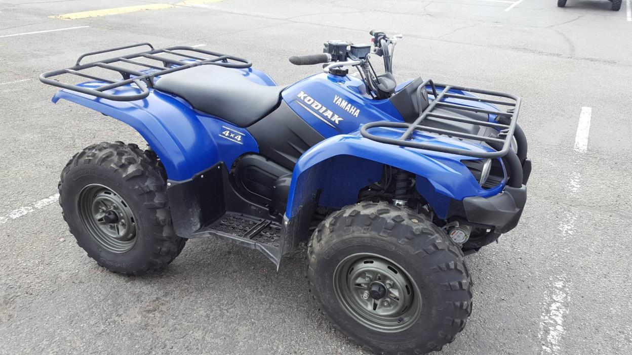 2005 Yamaha Kodiak 450 With Independent Suspension Selectable 2wd Or 4wd 779 Miles 445 Hours And A Cycle Country 60 Plo Electric Winch Kodiak Monster Trucks