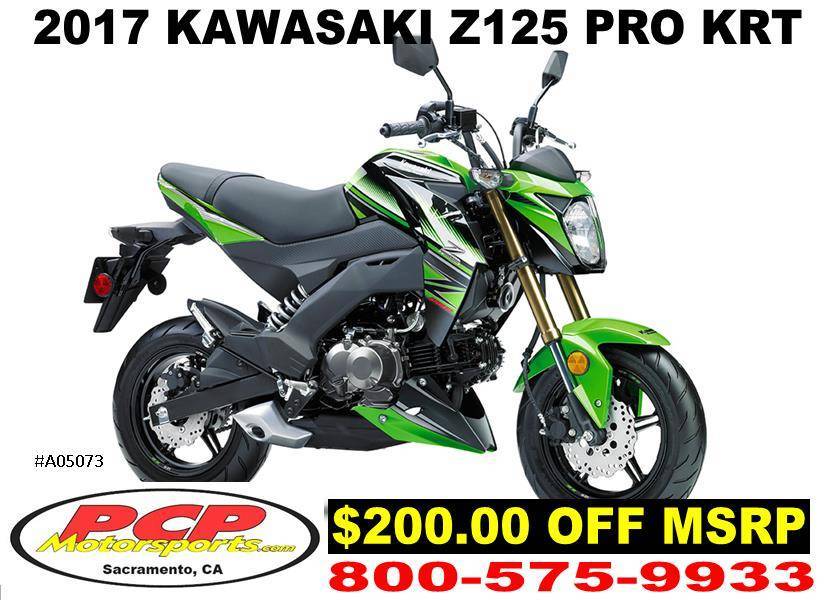 2017 Kawasaki Z125 Pro KRT Edition