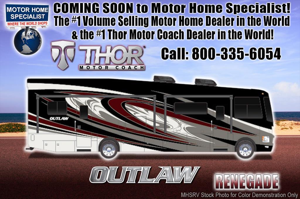 2018 Thor Motor Coach Outlaw 37RB Toy Hauler for Sale @ MHSRV 3 A/Cs, Patio