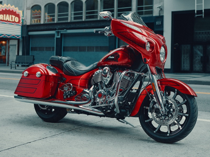 2017 Indian Motorcycle Chieftain Elite Fireglow Red Candy w/ Marble Accents