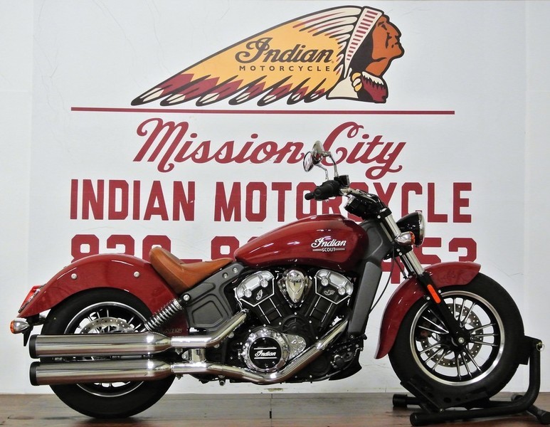 2016 Indian Motorcycle Scout ABS Indian Red