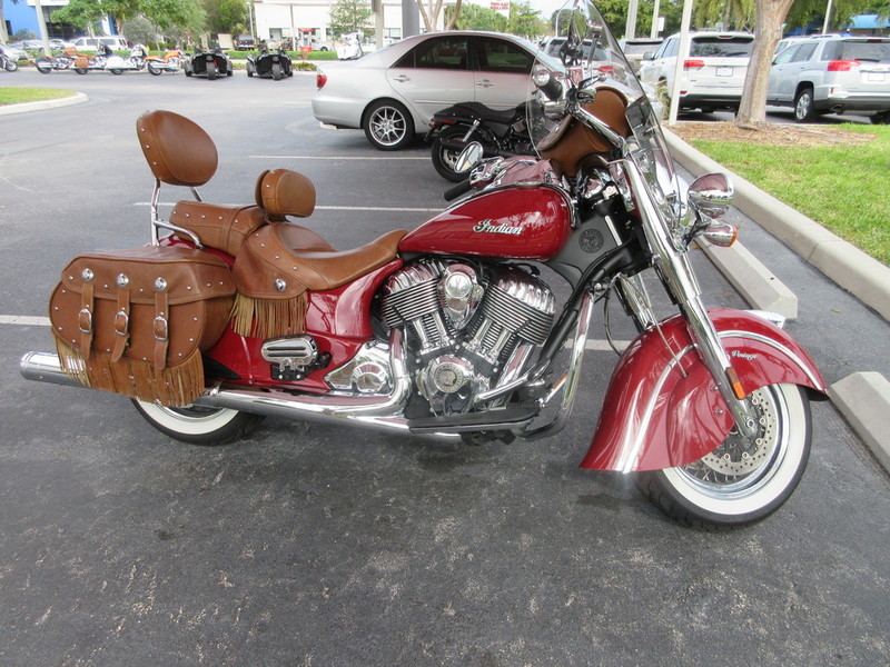 2015 Indian Motorcycle Chief Vintage Indian Red