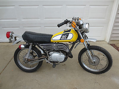 yamaha 80cc trials bike