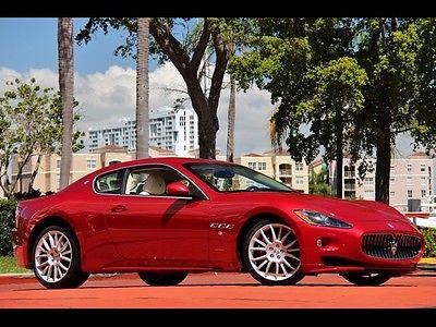 Maserati : Gran Turismo S ONLY 7K RED ONE OWNER 2012 WHITE LEATHER 20