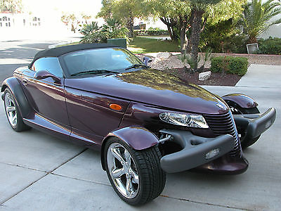 Plymouth : Prowler Roadster Plymouth Prowler Convertible 1999