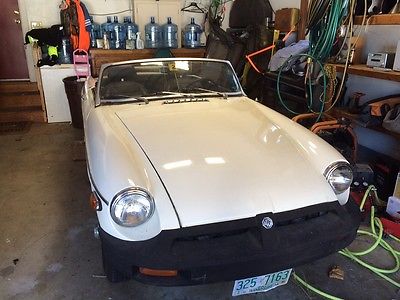 MG : MGB Na Runs and drives was on the road in 13.   Have a new baby and no time for it