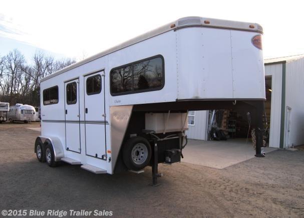 Used Horse Trailer - 2011 Sundowner 2 Horse GN, Straight load Step Up with Dress